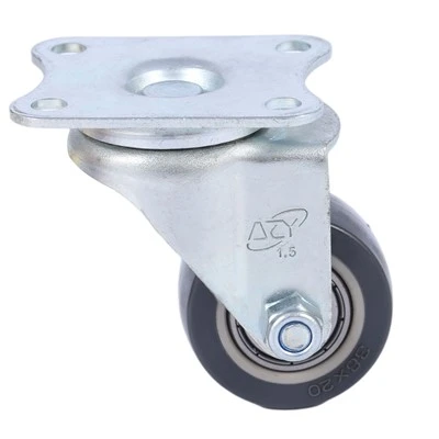 ছোট সুইভেল PU Casters
