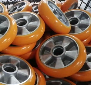 tugger carts heavy duty PU wheels tugger carts heavy duty PU wheels